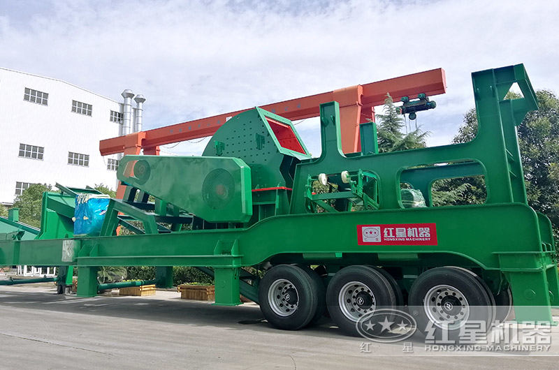 移動式重型錘式破碎機 移動式重型錘式破碎機