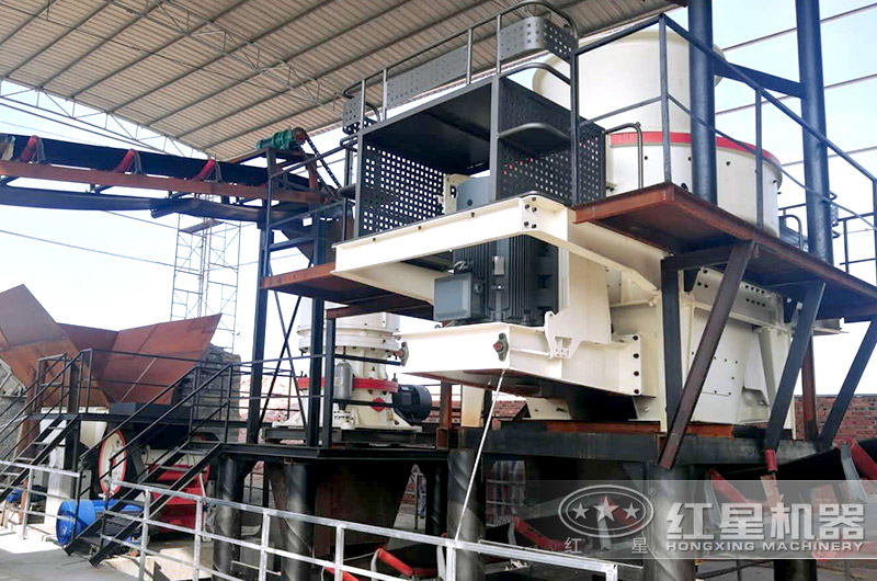 河南沖擊式破碎機生產現場 河南沖擊式破碎機生產現場