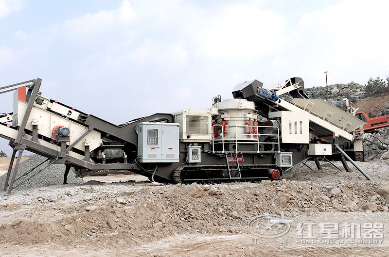 履帶移動石頭破碎機 履帶移動石頭破碎機