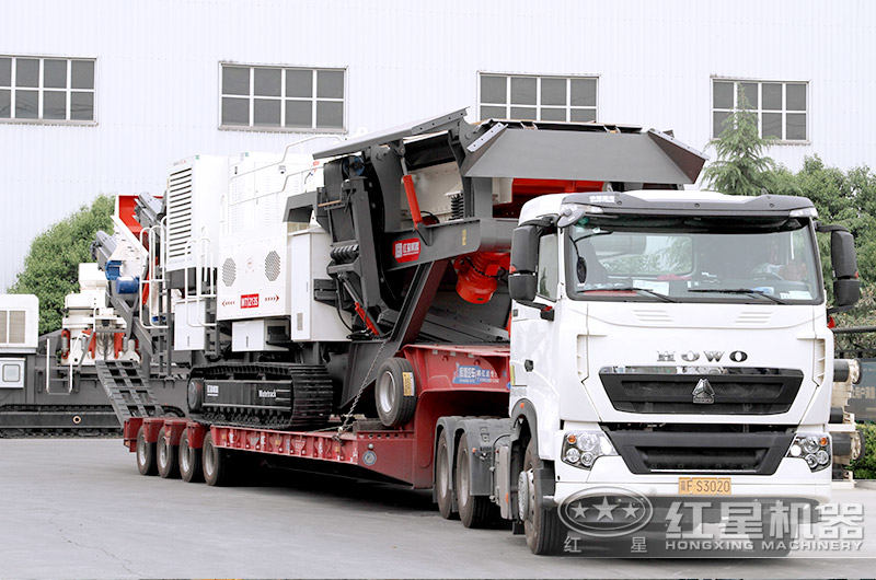 紅星移動石頭破碎設備展示 紅星移動石頭破碎設備展示