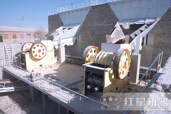 鄂式破碎機搭建的生產線 鄂式破碎機搭建的生產線